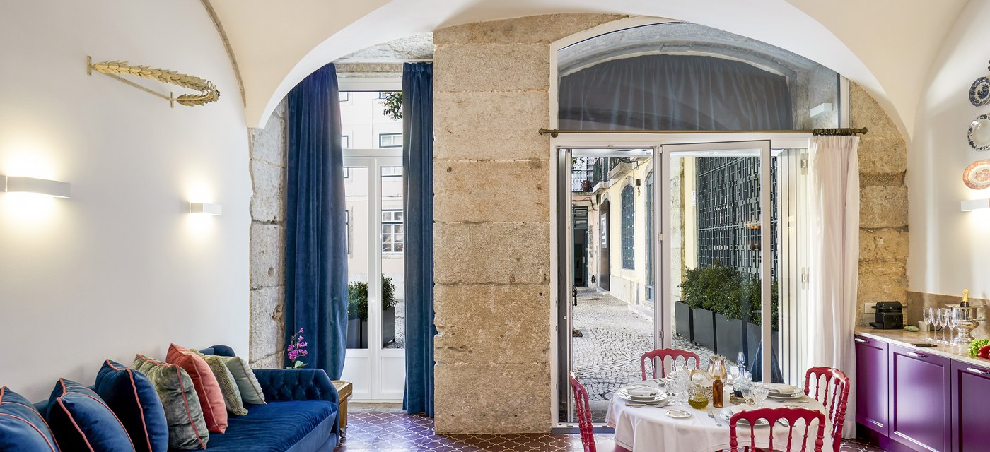 Residentas apartment in central Lisbon in December